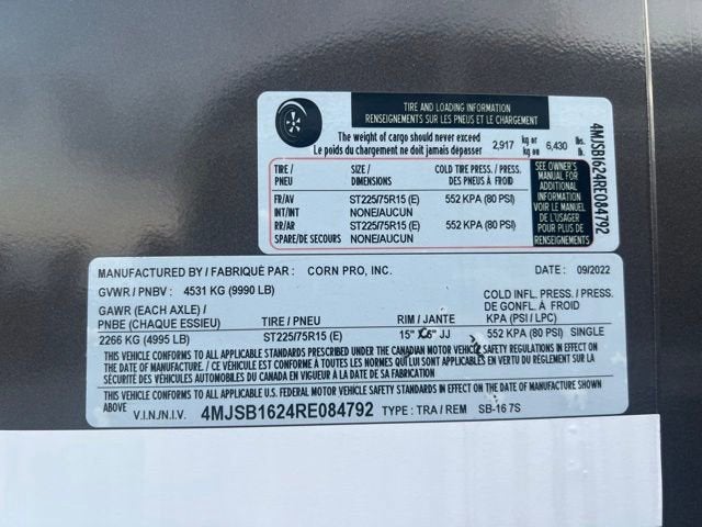2024 CORN PRO SB-16 7S Base