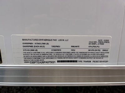 2023 PACE JOURNEY SE CARGO 7X14 Base